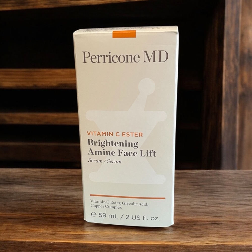 Perricone MD Brightening Amine Face Lift | Vitamin C & DMAE Serum | NEW 2 oz